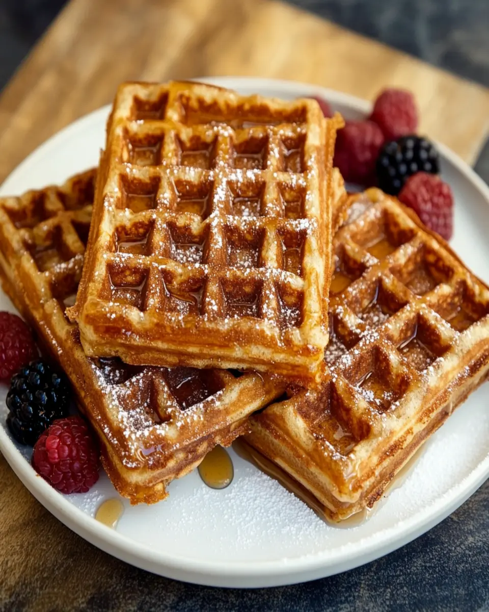 Cinnamon Toast Waffles First Image First Image