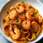 Gochujang Shrimp Pasta First Image First Image