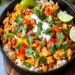 Delicious Turkey Taco Skillet with Rice Recipe | Easy & Quick First Image First Image