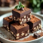 Easy No-Bake Chocolate Biscuit Bars Recipe First Image First Image