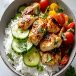Coconut Chicken Rice Bowl Recipe: Quick Tropical Meal First Image First Image